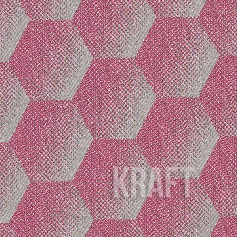 Уличная ткань Sunbrella Hexagon J203 Pink