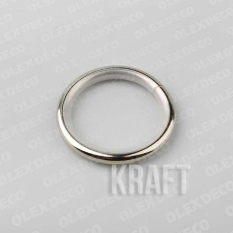 Кольцо Круглое с пластиком 19