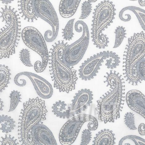 Гардинная ткань PAISLEY DARK GREY